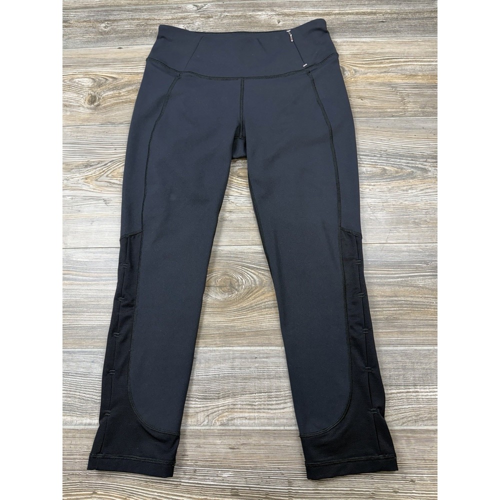 CALIA Carrie Underwood Essential Splice Black Capri Leggings Stretchy Size Small